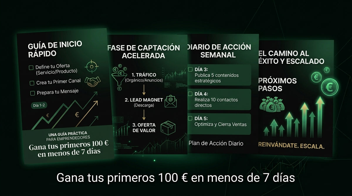 Ebook-🚀 Gana tus primeros 100 € en menos de 7 días